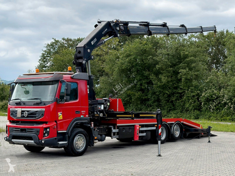 شاحنة Volvo 370 * Abschleppwagen 7,90m * KRAN/FUNK