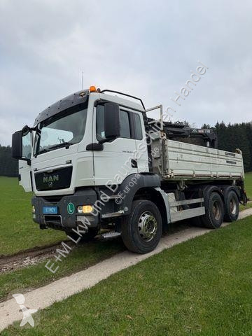 شاحنة MAN TGS 6X4 Blatt Blatt Hiab 144 Hochschtand