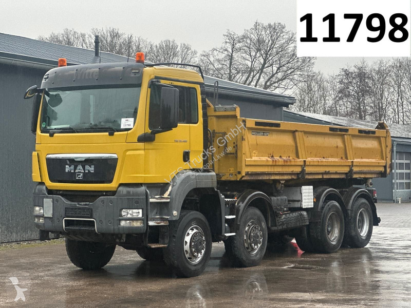 Camion MAN 35.480 8x6BB Meiller Bordmatik *TOP*