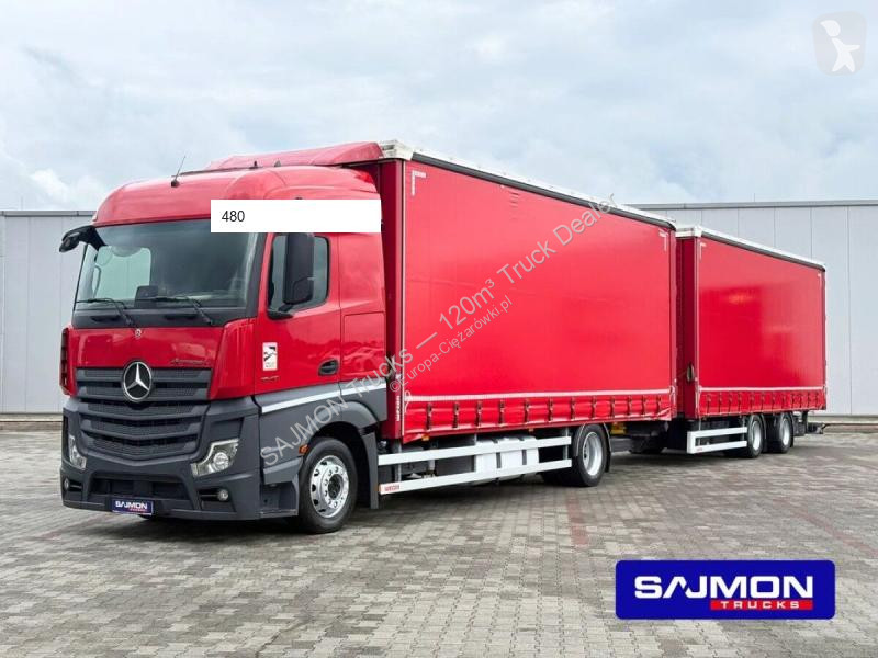 Camion Mercedes ACTROS L / ZESTAW TANDEM 120 M3...