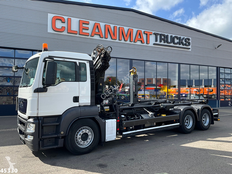شاحنة MAN TGS 6x4 Hiab 12 Tonmeter laadkraan