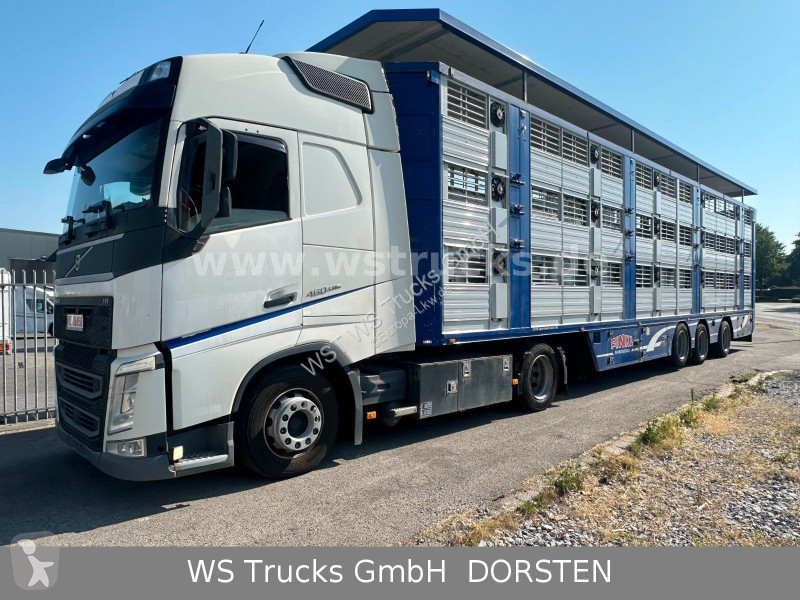شاحنة Volvo 460 Mega mit Finkl 3 Stock Hubdach