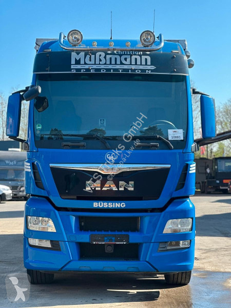شاحنة MAN TGX 6x2 BL Plane & Retarder /EDSCHA