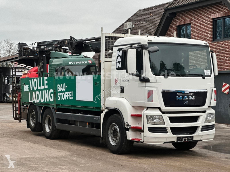 شاحنة MAN TGS 6x2 Euro4 Pritsche + Terex Ladekran