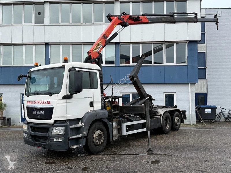 شاحنة MAN TGS 26400 6X2 + PALFINGER PK 14002 EH...
