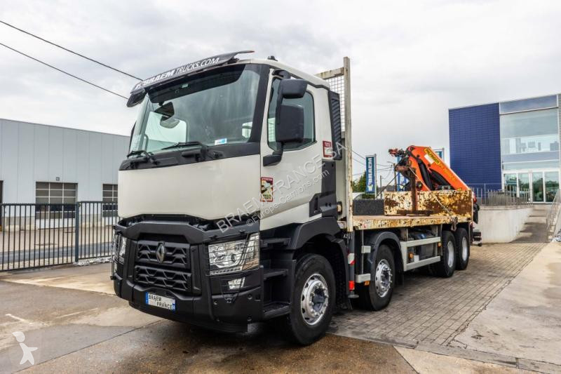 شاحنة Renault  C 380 DXI+Palfinger 26 T/m+5EXT.