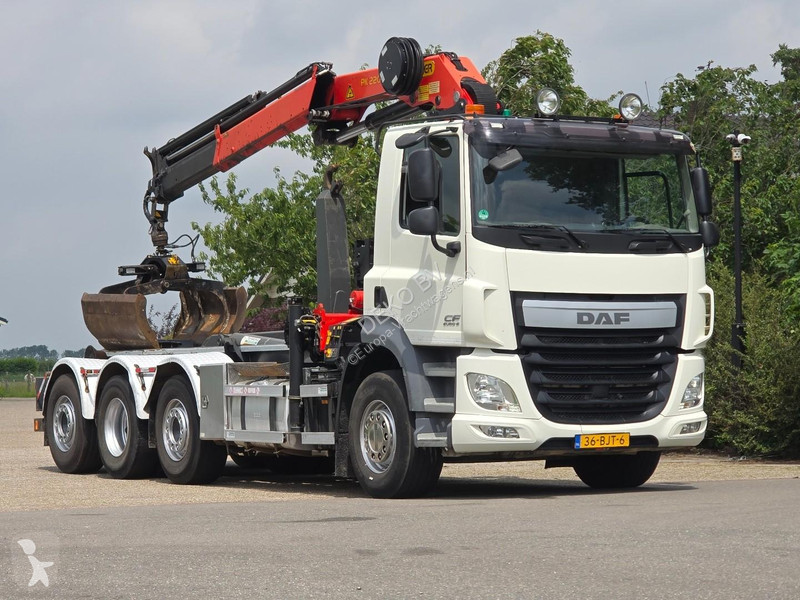 شاحنة DAF 410 FAQ PALFINGER CRANE 22TM!! REMOTE...