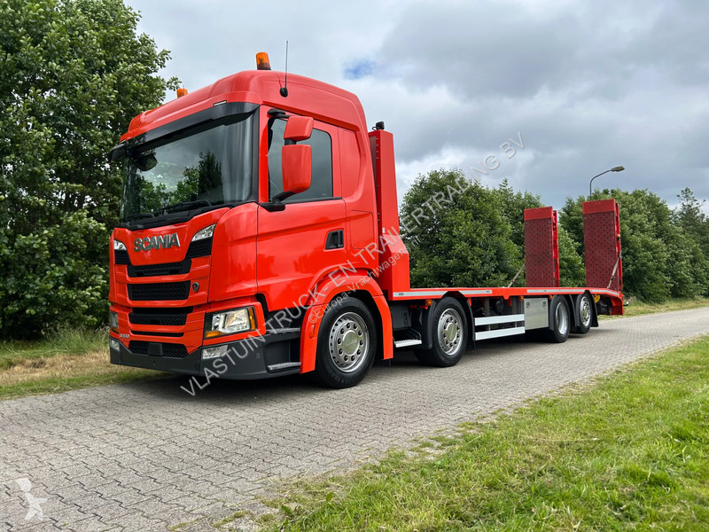 شاحنة Scania 450 | 8x2*6 | 8.80 mtr laadbak |...