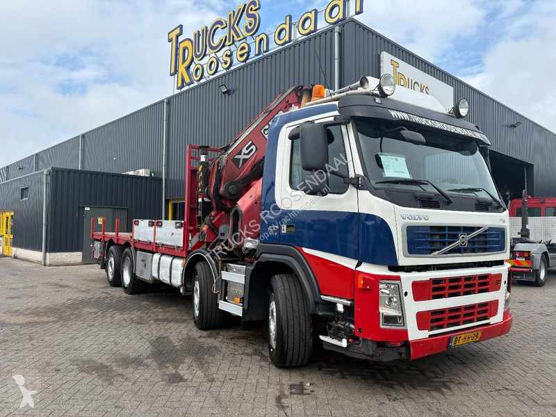 شاحنة Volvo 400 + HIAB 800 HIPRO E-7 + 8X2 +...