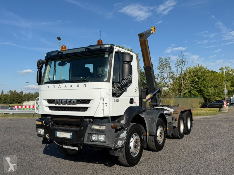 شاحنة Iveco TRAKKER 410 8x4 Palfinger Abrollkipper
