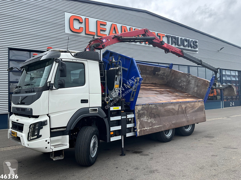 شاحنة Volvo FMX 460 6x6 Euro 6 HMF 16 Tonmeter...