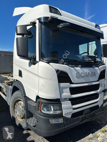 Камион контейнеровоз Scania