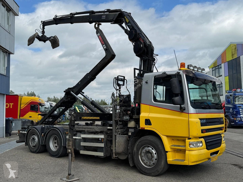 شاحنة DAF 75250 6X2 + HIAB 166 ES-3 + REMOTE +...