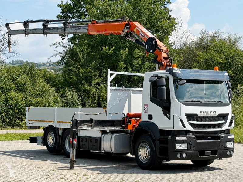 شاحنة Iveco 420 * PRITSCHE 6,00* ATLAS...
