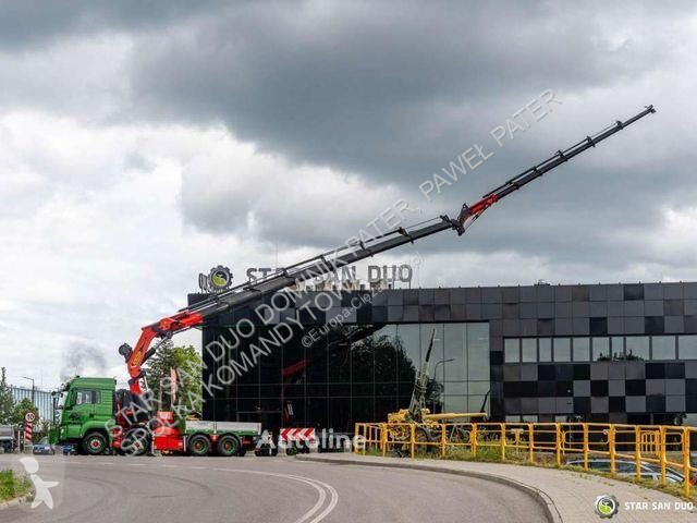شاحنة MAN TGS 35.500 8x4 Palfinger PK 135.002...