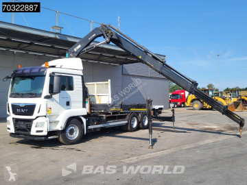Lastbil MAN 26.440 TGS 6X4 HIAB 477 EP-5 HIDUO Crane Retarder Euro 6