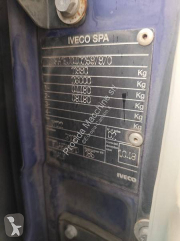 شاحنة قلابة ذات تفريغ خلفي وجانبي Iveco