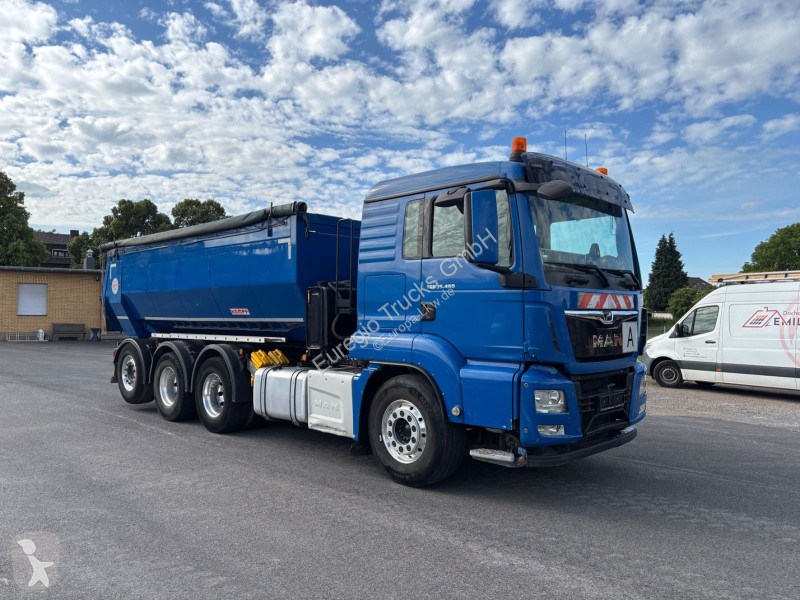 شاحنة MAN TGS /8x4-4 Stahl-Thermomulde /Lenk-Lift