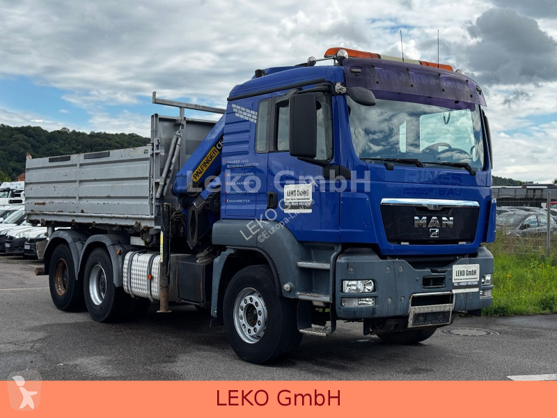 شاحنة MAN 33.480 Mit Kran( Palfinger PK 23002 )