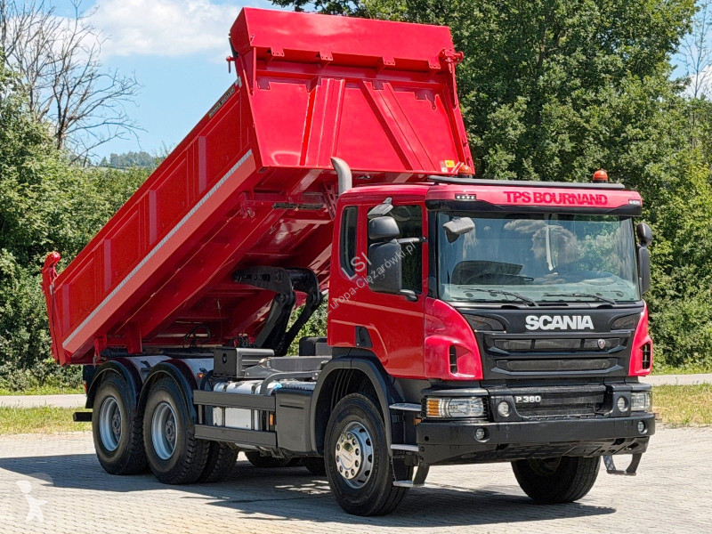 شاحنة Scania 360 Kipper 5,20m + BORDMATIC * 6x4...