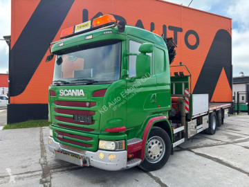 Lastbil kran Scania