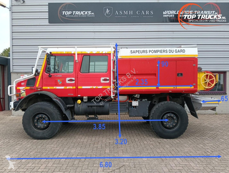 شاحنة Mercedes U 5000 4x4 - (type 437.4) 3,900...