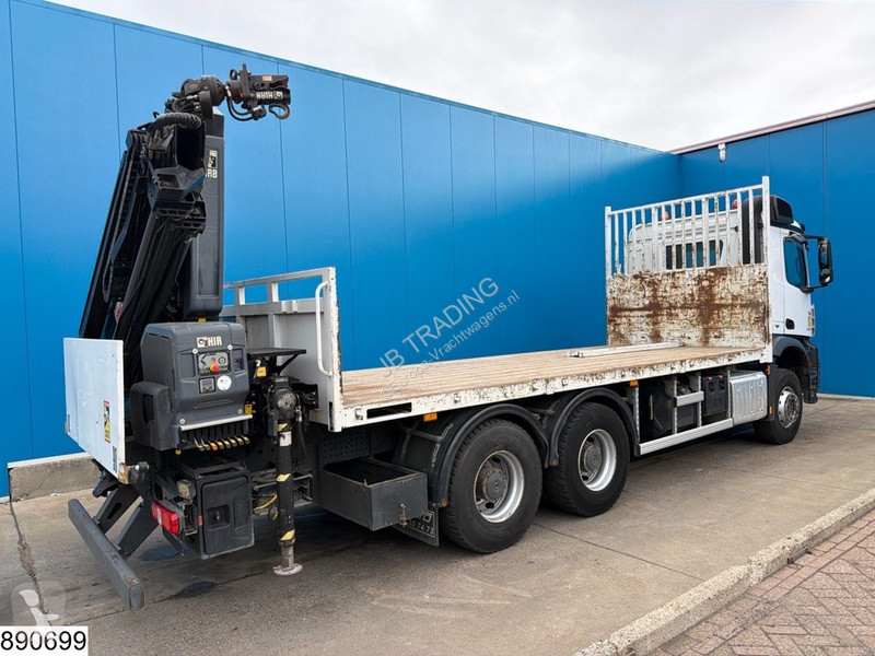 شاحنة Mercedes 2640 6x4, EURO 6 , HIAB, Remote
