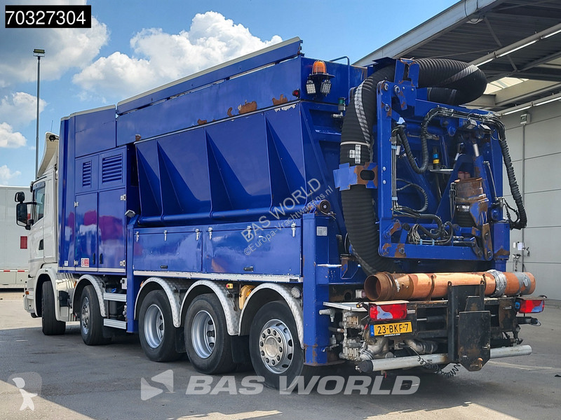 شاحنة Scania G490 G 10X4 N-truck ONGO Suction...