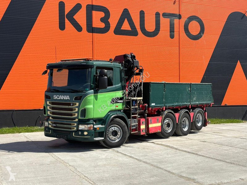 شاحنة Scania G 480 8x2/4 HMF 2620K YEAR 2018 /...