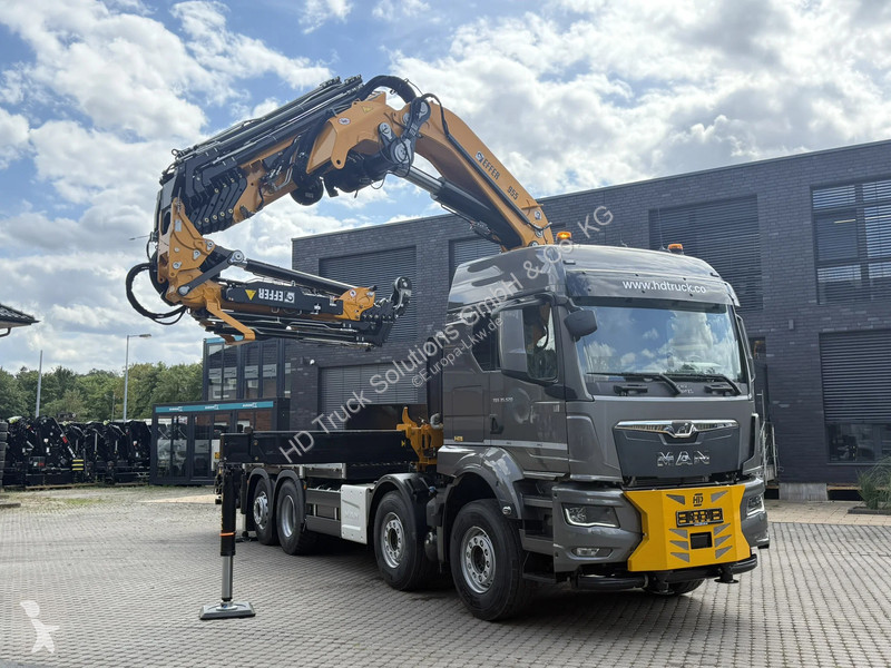 شاحنة MAN 35.520  35.520 8X2 Hiab EFFER 955-8s...