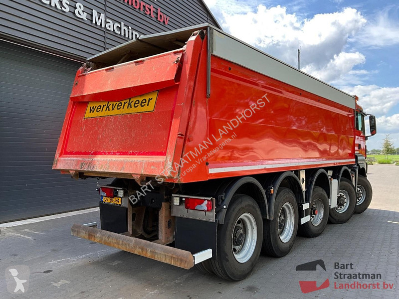 Lastbil MAN 10x8 bladvering, handgeschakeld met...