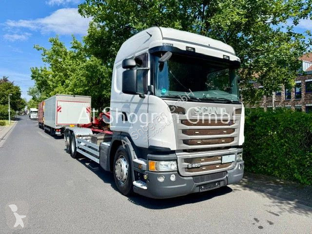 شاحنة Scania R450 6x2/Hiab...