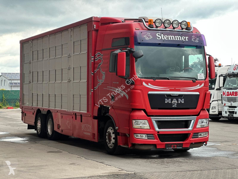 شاحنة MAN TGX 3.Stock FINKL /Hubdach/Tränke/Waage