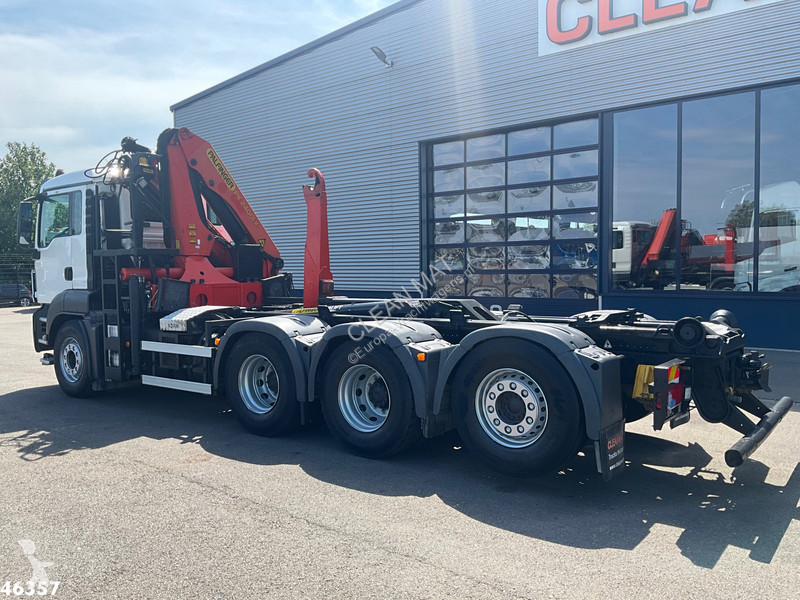 شاحنة MAN TGS 8x4 Palfinger 24 Tonmeter laadkraan