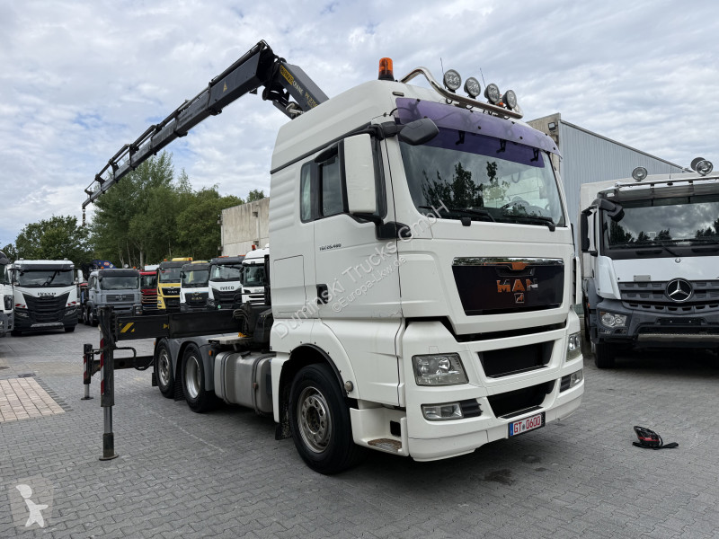 شاحنة MAN TGX 6X2 Kran Palfinger PK 27002
