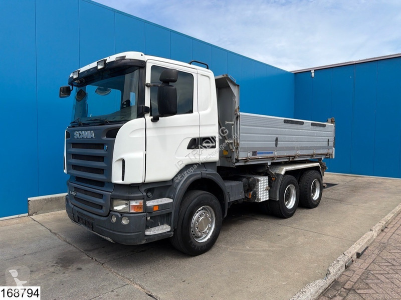 شاحنة Scania 480 6x4, etarder, Manual, Steel...
