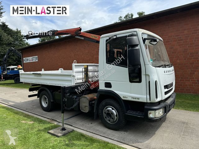 شاحنة Iveco ML75E16 3 S-Kipper Kran PK...