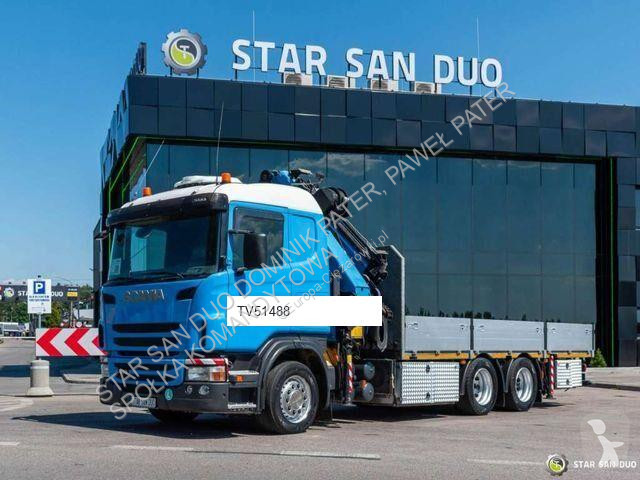 شاحنة Scania G440 6x4 PALFINGER PK 34002 SH Fly...