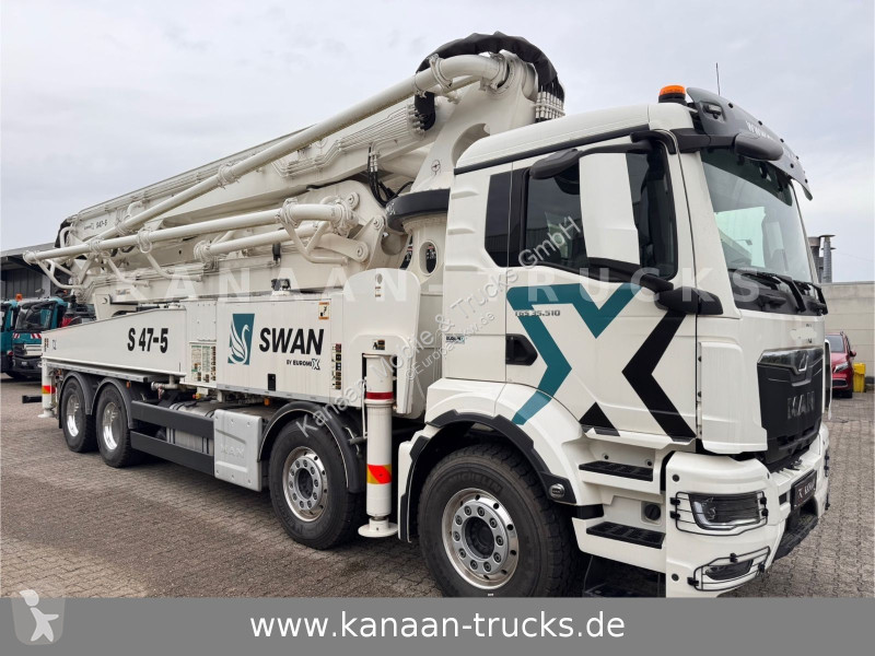 شاحنة MAN 35.510   Betonpumpe S47-5   47meter NEW