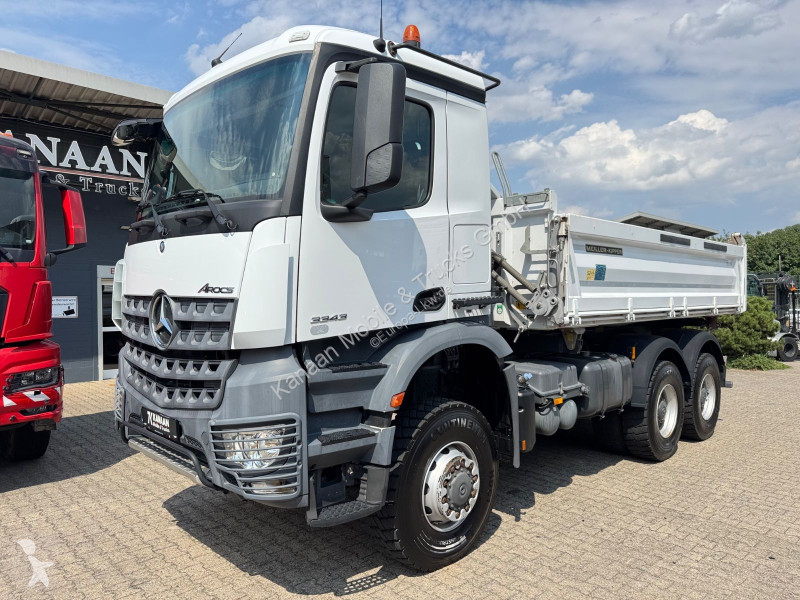 شاحنة Mercedes 3343 4 Allrad 6x6 MEILLER Only...