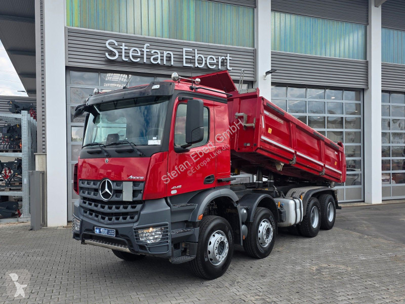 Camion Mercedes 4145 K 8x4 Meiller Bordmatik PPC