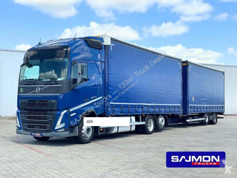 شاحنة مقطورة Volvo FH 460 / ZESTAW TANDEM 120M3...