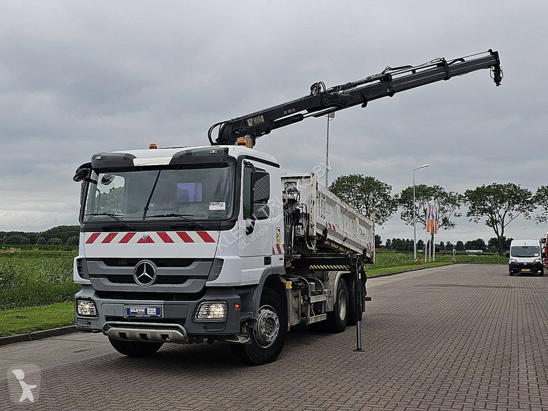 شاحنة Mercedes ACTROS MP3 6X4 HIAB 122B-2