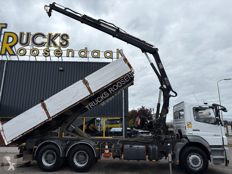 شاحنة Mercedes 2633 + HIAB 122 B-2 + 6X4 +...
