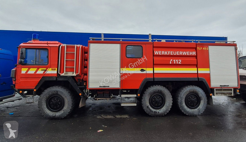 شاحنة MAN Feuerwehr 6x6 Tanklöschfahrzeug 4500/500