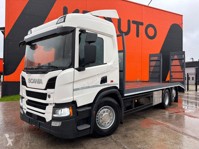شاحنة Scania P 500 6x2*4 PATFORM =7562 mm /...