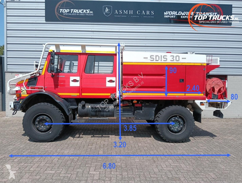 Camion Unimog U 5000 4x4 - Mercedes-Benz (type...