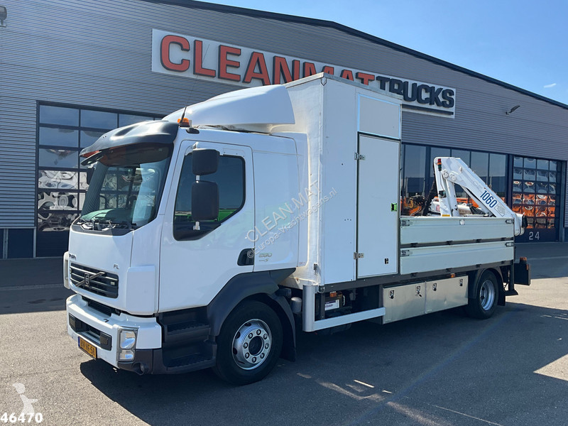 شاحنة Volvo FL 280 Euro 5 HMF 10 Tonmeter...