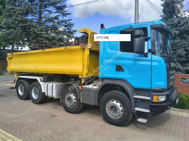 شاحنة Scania G410 8x4 2016 BORDMATIC Import
