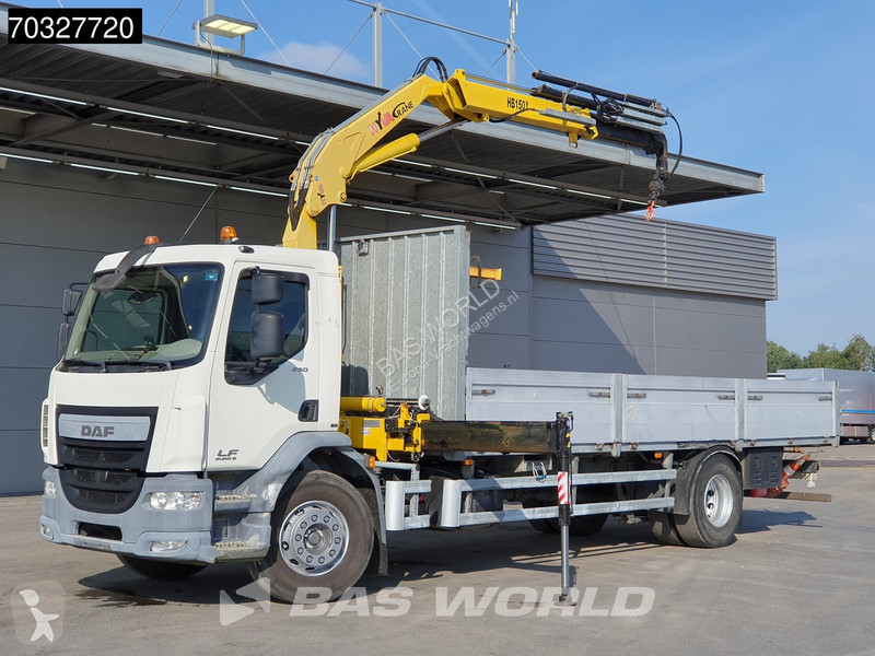 شاحنة DAF 250 4X2 HYVA Crane Remote Euro 6